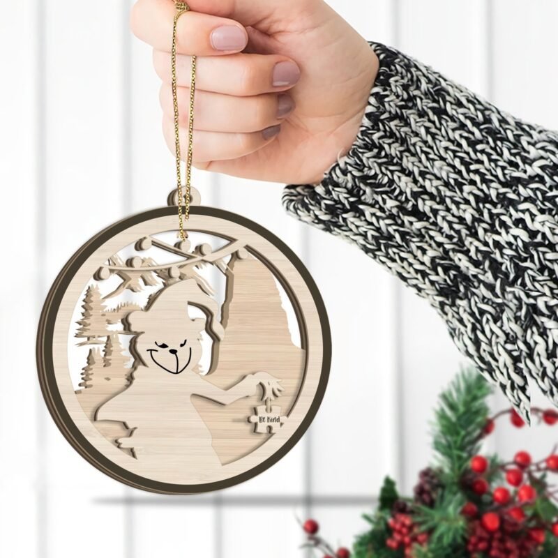 G Be Kind Autism Ornament
