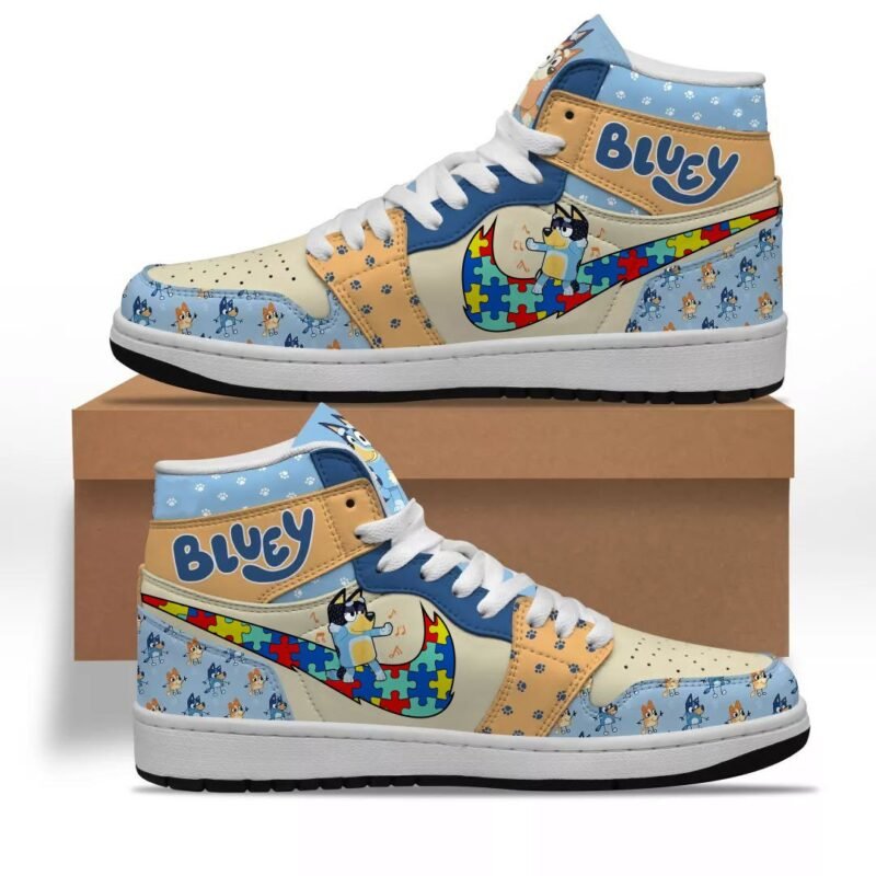 Autism HJD Bluey Shoes