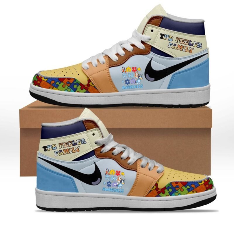 Personalized Autism Bluey High AJD