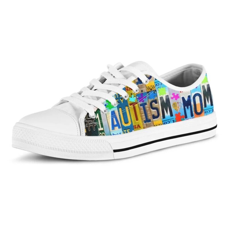 Autism Mom Low Top Shoes Sneaker