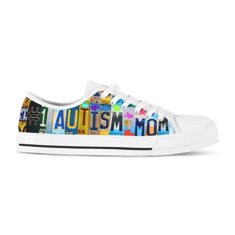 Autism Mom Low Top Shoes Sneaker