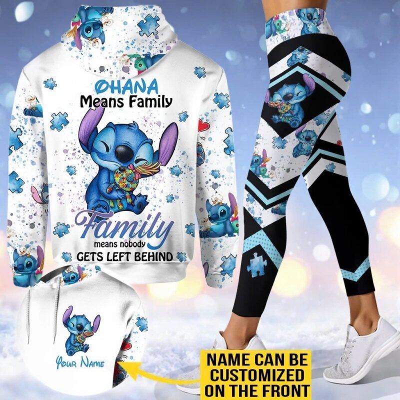 O Means Family - Personalized Autism Awareness Hoodie and Leggings