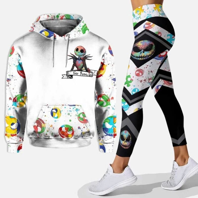 It’s Ok To Be Different Personalized Autism Awareness Hoodie & Leggings