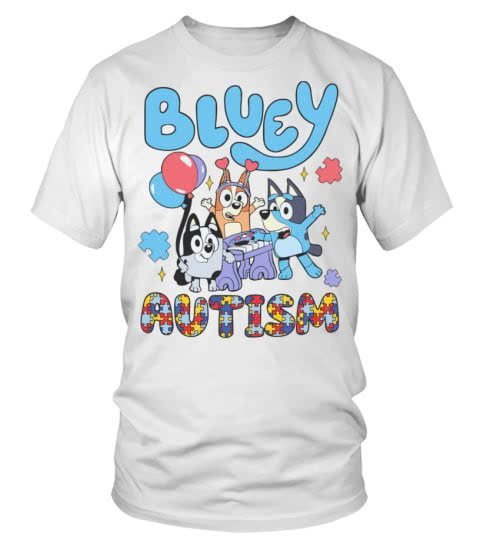 Bluey Autism Awareness Accept Understand Love